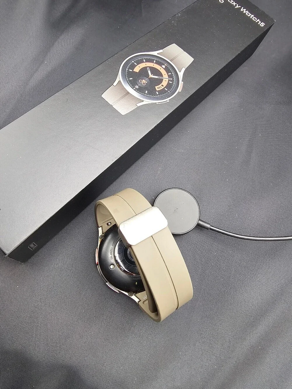 Samsung Galaxy Watch5 Pro Smartwatch with Charger - Brown